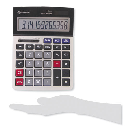 Image of Innovera® 15975 Large Display Calculator, 12-Digit LCD