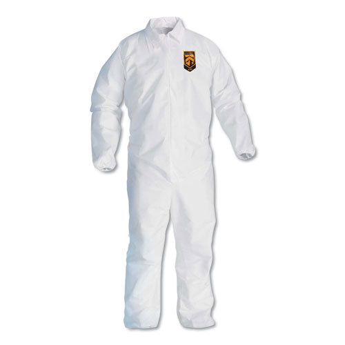 Image of KleenGuard A40 Elastic-Cuff and Ankles Coveralls, White, 2X-Large, 25/Carton