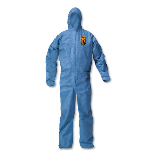 Image of KleenGuard A20 Breathable Particle Protection Coveralls, X-Large, Blue, 24/carton