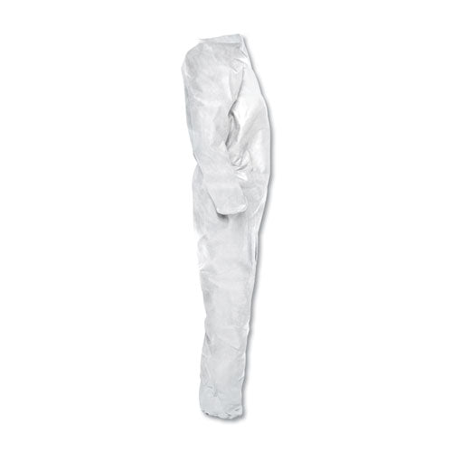 Image of KleenGuard A20 Breathable Particle Protection Coveralls, Zip Closure, X-Large, White