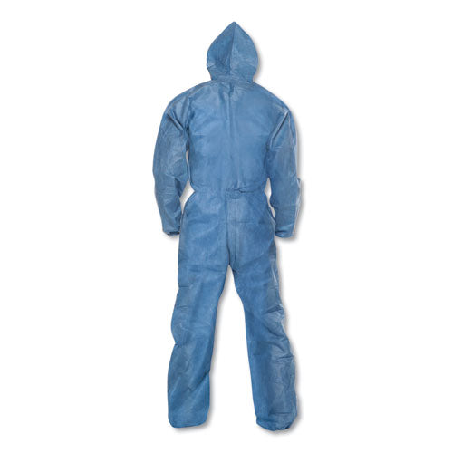 Image of KleenGuard A20 Breathable Particle Protection Coveralls, X-Large, Blue, 24/carton