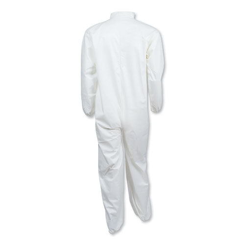 Image of KleenGuard A40 Elastic-Cuff and Ankles Coveralls, White, 2X-Large, 25/Carton