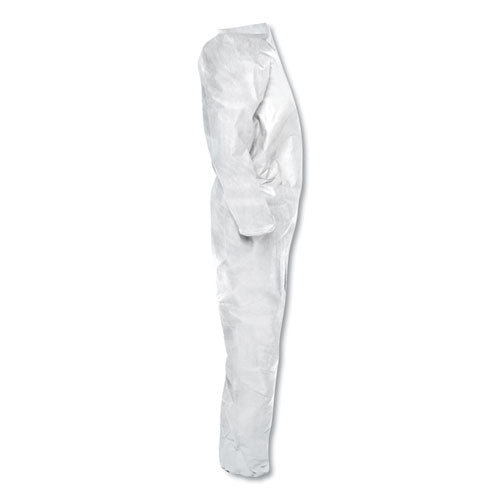 Image of KleenGuard A20 Elastic Back Wrist/Ankle Coveralls, X-Large, White, 24/Carton