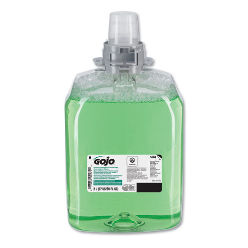Image of GOJO® Green Certified Foam Hair and Body Wash, Cucumber Melon Scent, 2,000 mL, 2/Carton