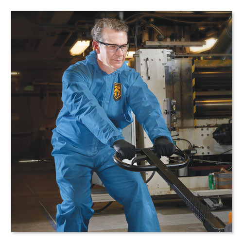 Image of KleenGuard A20 Breathable Particle Protection Coveralls, X-Large, Blue, 24/carton