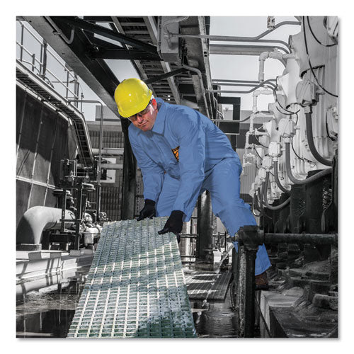 Image of KleenGuard A20 Coveralls, MICROFORCE Barrier SMS Fabric, 2X-Large, Blue, 24/Carton