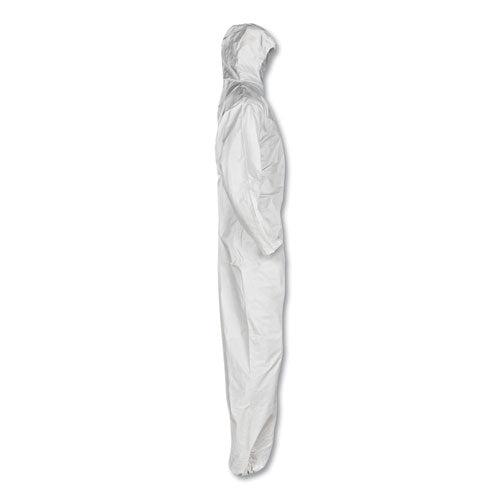 Image of KleenGuard A20 Breathable Particle Protection Coveralls, Zip Closure, 3x-Large, White