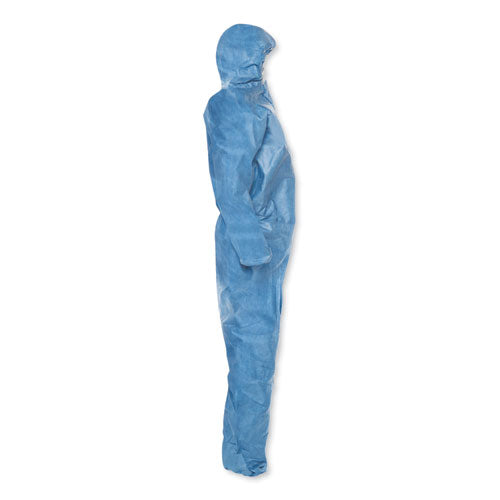 Image of KleenGuard A20 Breathable Particle Protection Coveralls, X-Large, Blue, 24/carton