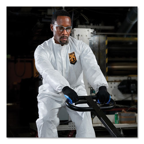 Image of KleenGuard A40 Elastic-Cuff And Ankles Coveralls, 4x-Large, White, 25/carton
