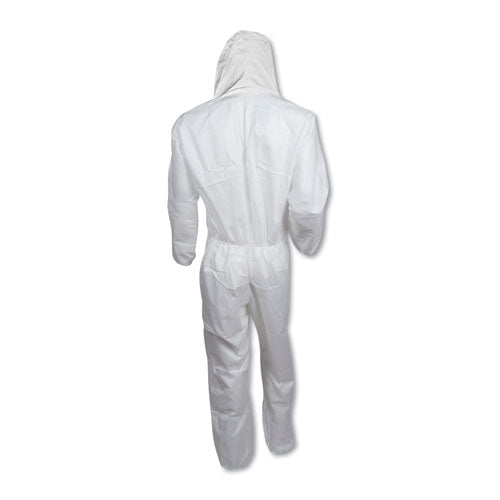 Image of KleenGuard A20 Breathable Particle Protection Coveralls, Zip Closure, 2x-Large, White
