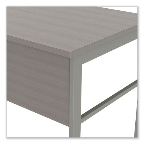Image of Linea Italia® Urban Series Desk Workstation, 47.25" X 23.75" X 29.5", Ash