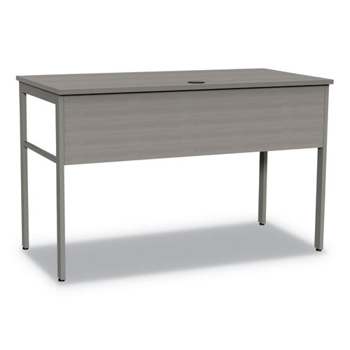 Image of Linea Italia® Urban Series Desk Workstation, 47.25" X 23.75" X 29.5", Ash
