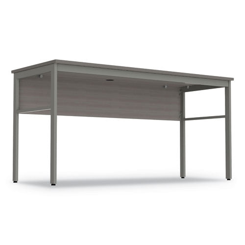 Image of Linea Italia® Urban Series Desk Workstation, 59" X 23.75" X 29.5", Ash