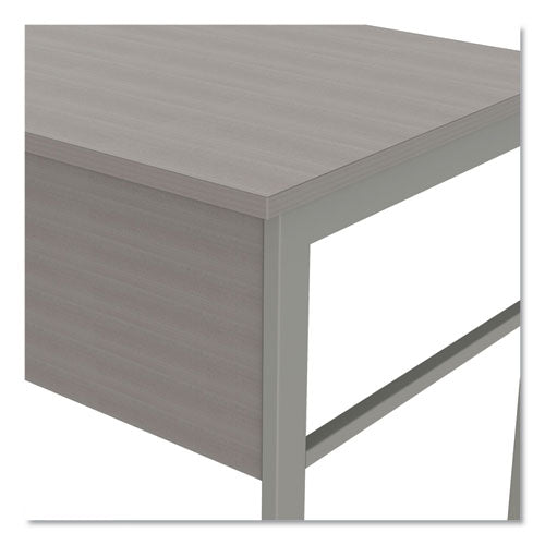 Image of Linea Italia® Urban Series Desk Workstation, 59" X 23.75" X 29.5", Ash
