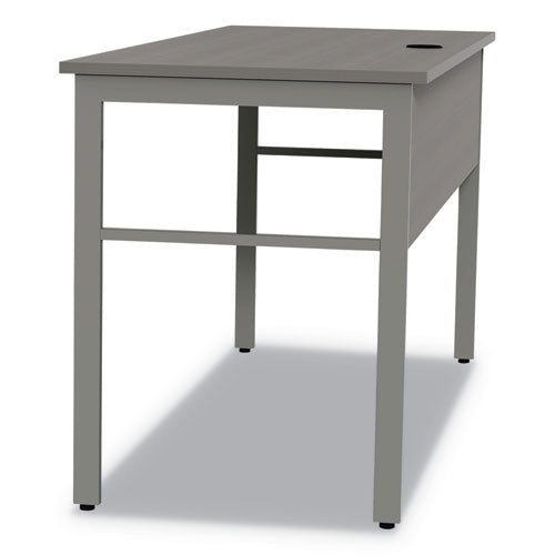 Image of Linea Italia® Urban Series Desk Workstation, 59" X 23.75" X 29.5", Ash