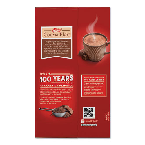 Image of Nestle® Hot Cocoa Mix, Rich Chocolate, 0.71 Oz Packets, 50/box, 6 Box/carton