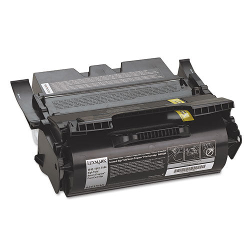 Image of Lexmark 64015ha Return Program High-Yield Toner, 21,000 Page-Yield, Black