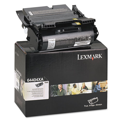 Image of Lexmark 64404xa Extra High-Yield Toner, 32,000 Page-Yield, Black