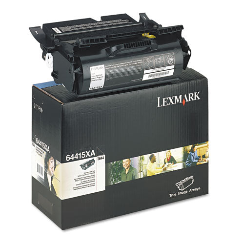 Image of Lexmark 64415xa Return Program Extra High-Yield Toner, 32,000 Page-Yield, Black