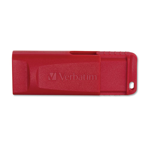 Image of Verbatim® Store 'n' Go Usb Flash Drive, 64 Gb, Red