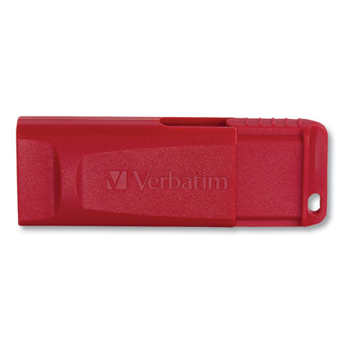 Image of Verbatim® Store 'n' Go Usb Flash Drive, 16 Gb, Red