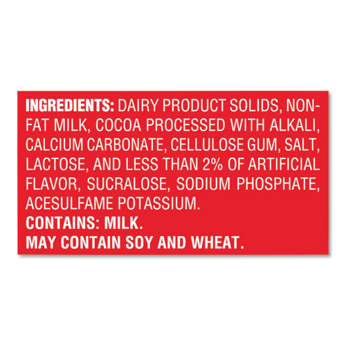 Image of Nestle® No-Sugar-Added Hot Cocoa Mix Envelopes, Rich Chocolate, 0.28 Oz Packet, 30/box
