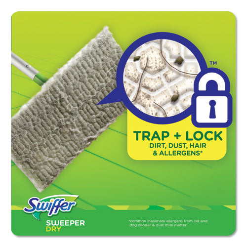 Image of Swiffer® Dry Refill Cloths, White, 10.4" X 8", 52/box, 3 Boxes/carton