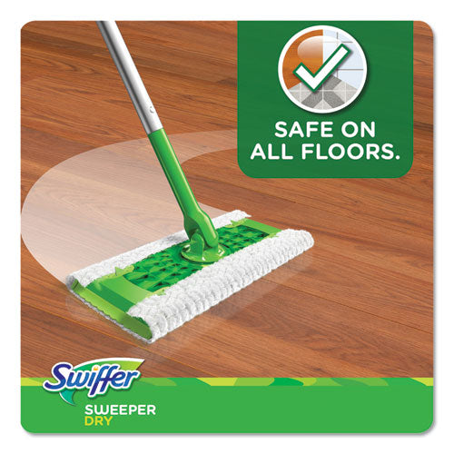 Image of Swiffer® Dry Refill Cloths, White, 10.4" X 8", 52/box, 3 Boxes/carton