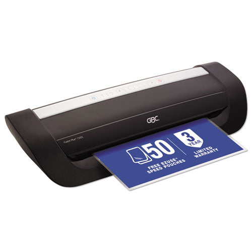 Image of GBC® Fusion Plus 7000l Thermal Pouch Laminator, Six Rollers, 12" Max Document Width, 10 Mil Max Document Thickness