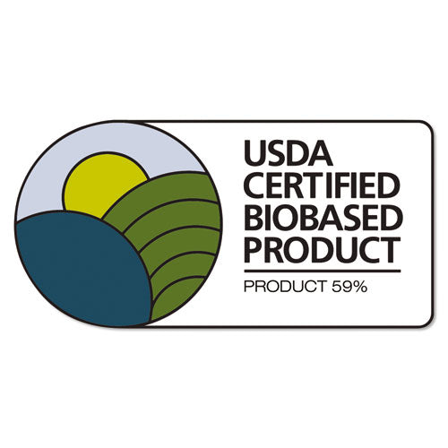 Image of Samsill® Earth's Choice Plant-Based Round Ring View Binder, 3 Rings, 1" Capacity, 11 x 8.5, White