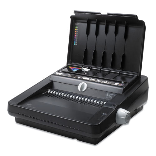 Image of GBC® Combbind C450e Electric Binding System, 500 Sheets, 18 X 17 X 13, Black