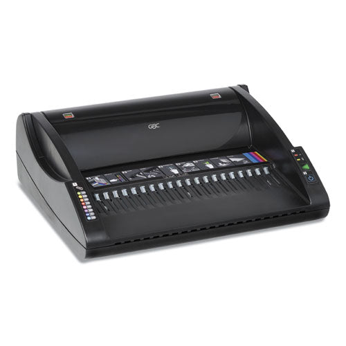 Image of GBC® Combbind C110e Electric Binding Machine, 330 Sheets, 15.44 X 12.38 X 4.78, Black