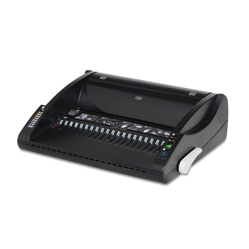 Image of GBC® Combbind C110e Electric Binding Machine, 330 Sheets, 15.44 X 12.38 X 4.78, Black