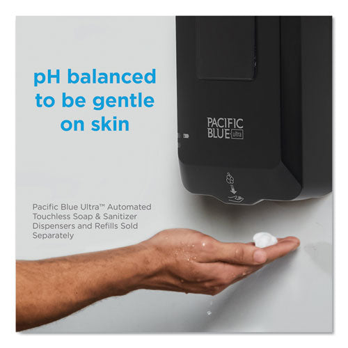 Image of Georgia Pacific® Professional Pacific Blue Ultra Automated Touchless Soap/sanitizer Dispenser, 1,000 Ml, 6.54 X 11.72 X 4, Black