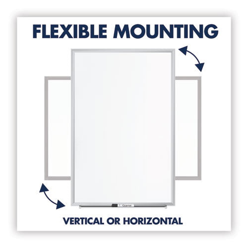 Image of Quartet® Classic Series Total Erase Dry Erase Boards, 24" x 18", White Surface, Anodized Aluminum Frame