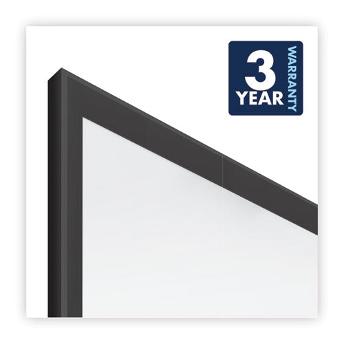 Image of Quartet® Classic Series Total Erase Dry Erase Boards, 72" x 48", White Surface, Black Aluminum Frame