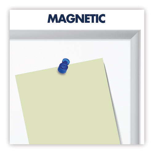 Image of Quartet® Classic Series Nano-Clean Dry Erase Board, 72" x 48", White Surface, Satin Aluminum Frame