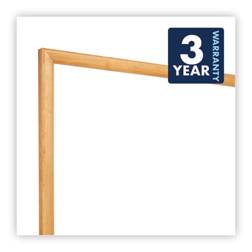 Image of Quartet® Classic Series Total Erase Dry Erase Boards, 36" x 24", White Surface, Oak Finished Fiberboard (MDF) Frame