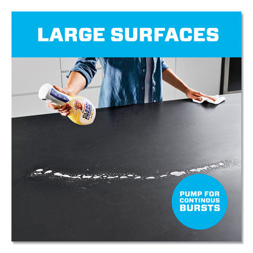 Image of Mr. Clean® Clean Freak Deep Cleaning Mist Multi-Surface Spray, Lemon, 16 Oz Spray Bottle, 6/carton