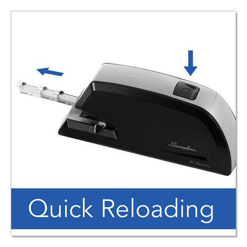 Image of Swingline® Commercial Electric Stapler, 20-Sheet Capacity, Black