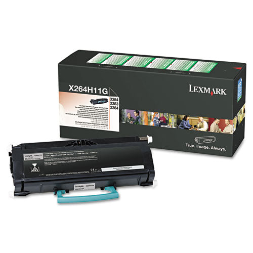 Image of Lexmark X264h11g Return Program High-Yield Toner, 9,000 Page-Yield, Black