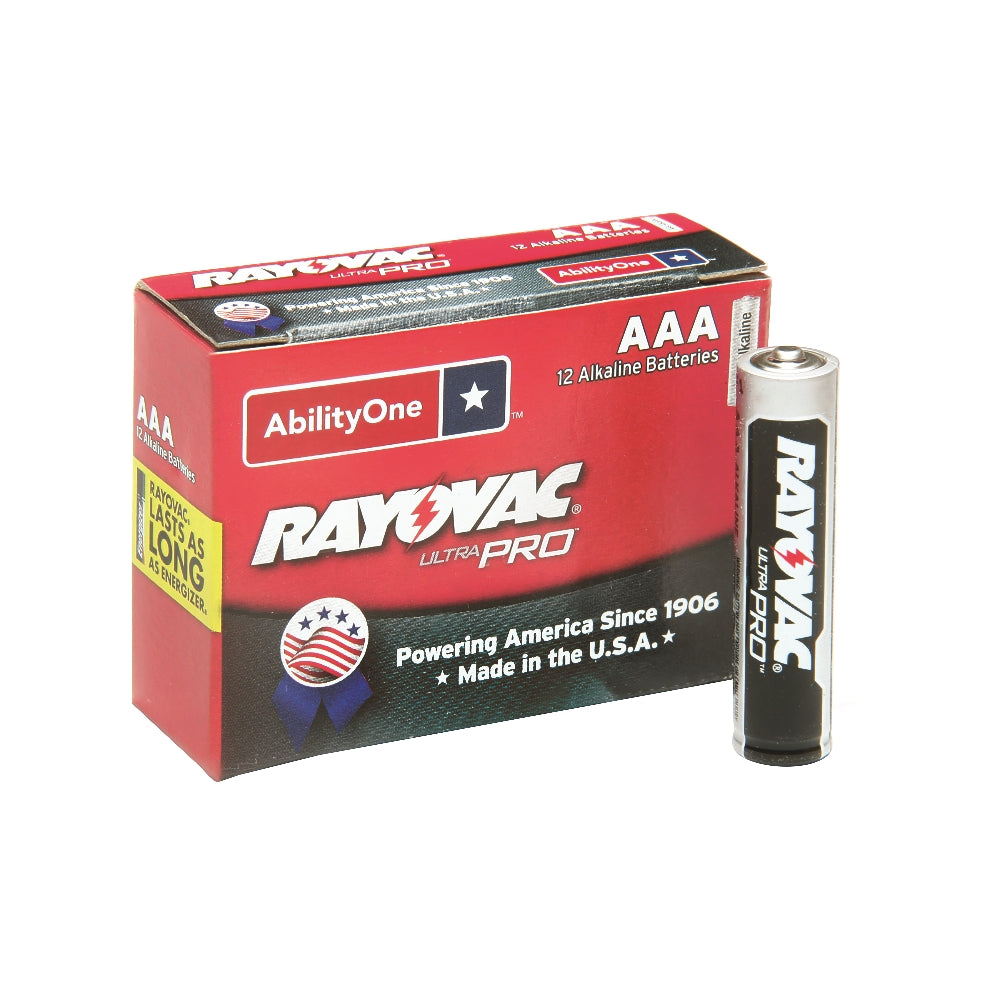 Image of Alkaline Battery, AAA, 1.5V, Package of 12