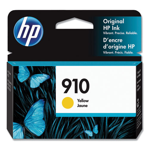 Image of HP HP 910, (3yl60an) Yellow Orignal Ink Cartridge