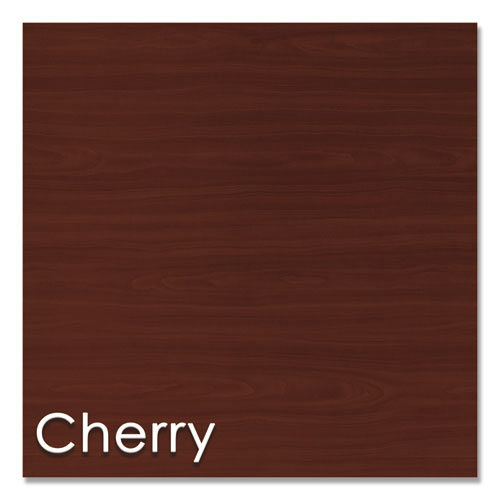 Image of Linea Italia® Trento Line Bookcase, Three-Shelf, 31.5w x 11.5d x 43.25h, Cherry