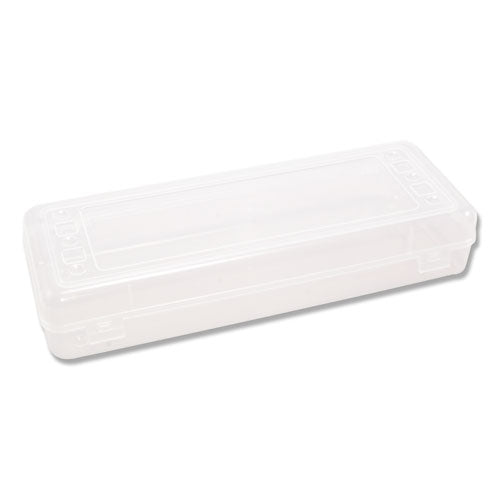 Image of Innovative Storage Designs Stretch Art Box, 13.25" x 5" x 2.3", Clear