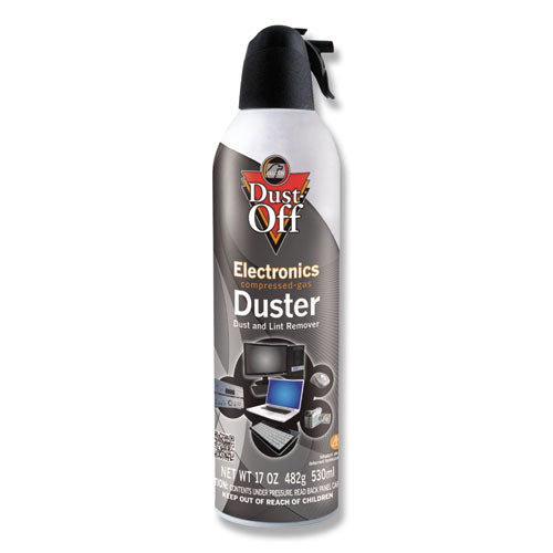 Image of Dust-Off® Disposable Compressed Air Duster, 17 Oz Can