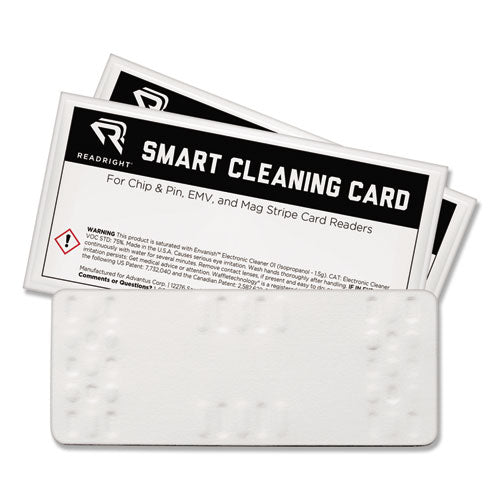 Image of Read Right® Smart Cleaning Card With Waffletechnology, 10/box