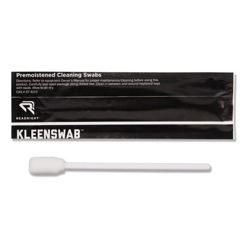 Image of Read Right® Kleenswabs Printer Cleaner Swabs, 25/box