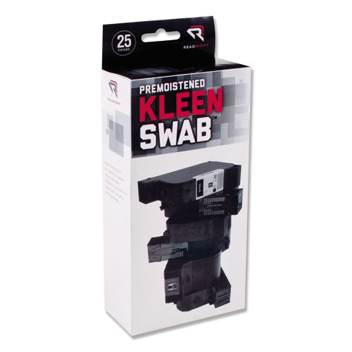 Image of Read Right® Kleenswabs Printer Cleaner Swabs, 25/box
