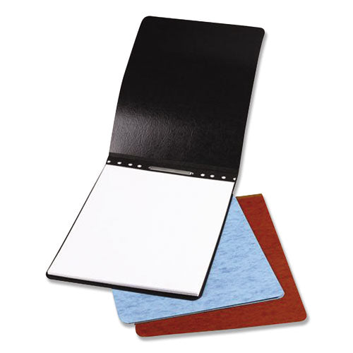 Image of ACCO Pressboard Report Cover, Two-Piece Prong Fastener, 2" Capacity, 8.5 X 11, Black/black